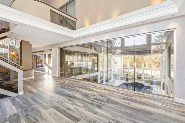Interior, Recessed Lighting, Wood Texture Flooring