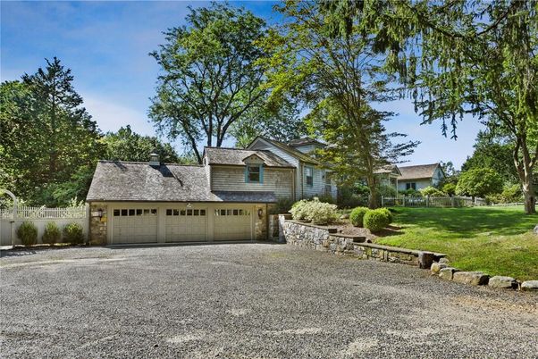 Attached, Backyard, Exterior, Facade, Cape Cod