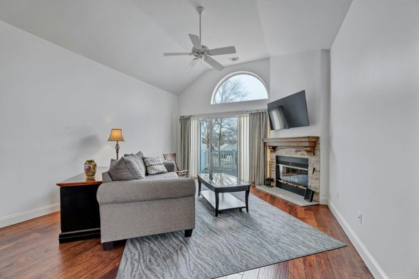 Fireplace, Interior, Living room, Wood Texture Flooring