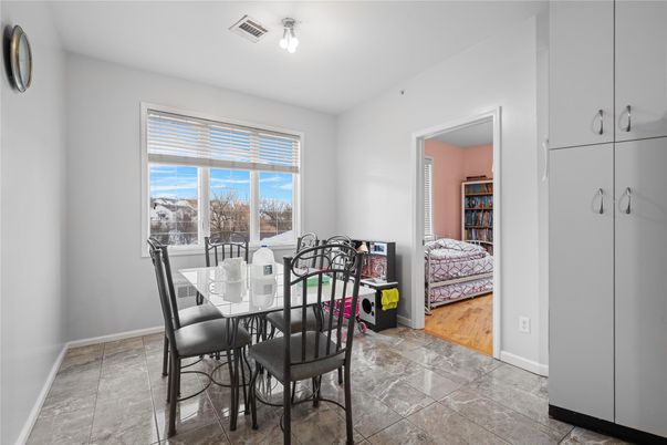 Dining room, Interior, Wood Texture Flooring