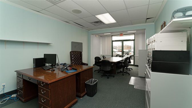 Home Office, Interior, Recessed Lighting