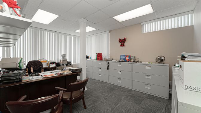 Home Office, Interior, Recessed Lighting
