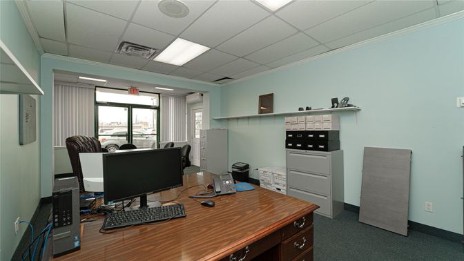 Home Office, Interior, Recessed Lighting