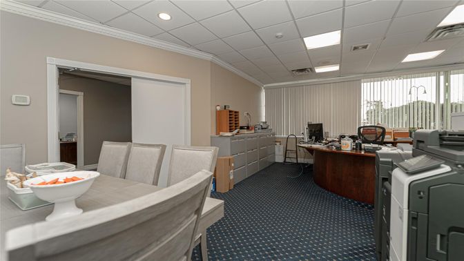 Home Office, Interior, Recessed Lighting