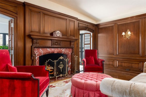 Fireplace, Interior, Wood Texture Flooring, Wooden Walls