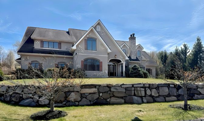 Backyard, Exterior, Facade, French Provincial