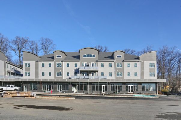 Exterior, Facade, Condo Building