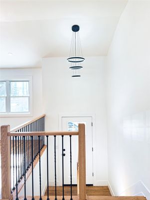 Interior, Pendant Lights, Recessed Lighting, Wood Texture Flooring