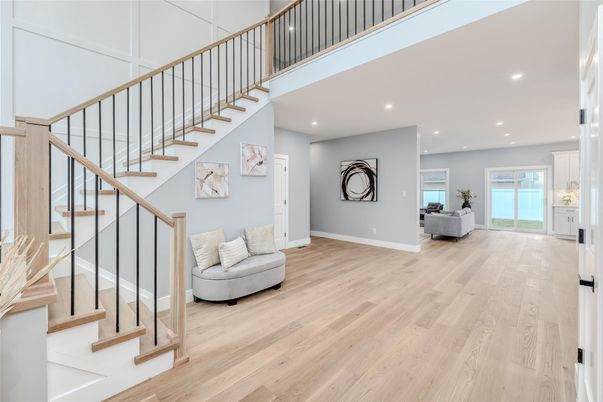 Interior, Recessed Lighting, Wood Texture Flooring