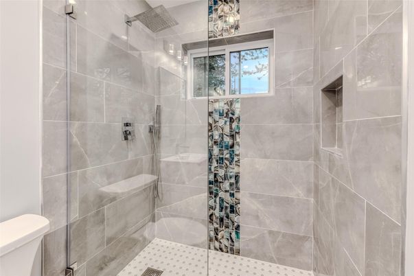 Bathroom, Glass Shower, Interior