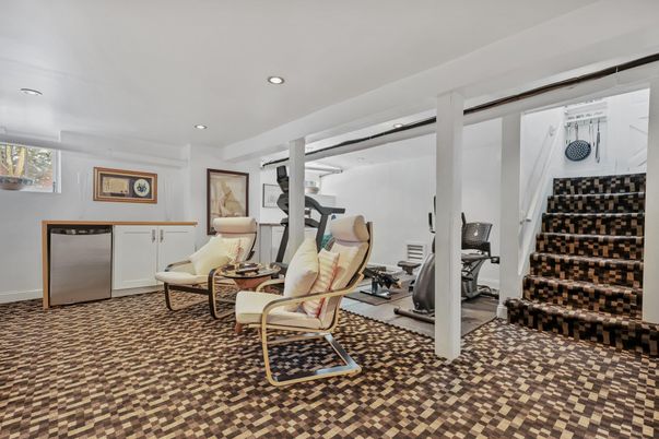 Fitness Equipment, Interior, Recessed Lighting