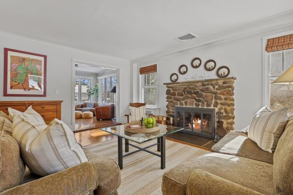 Fireplace, Interior, Living room, Wood Texture Flooring