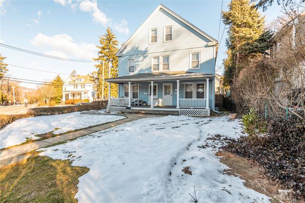 Backyard, Exterior, Facade, Queen Anne Victorian