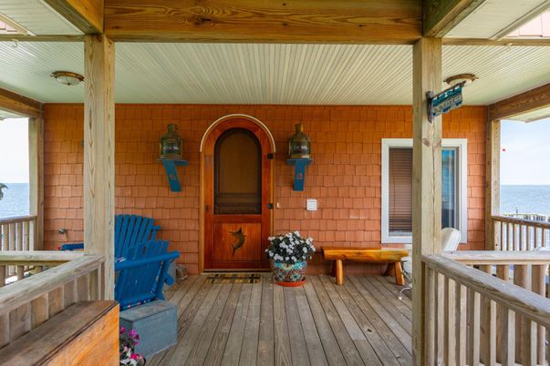 Exterior, Water, Wooden Walls