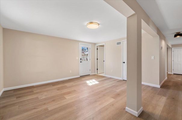 Empty room, Interior, Wood Texture Flooring