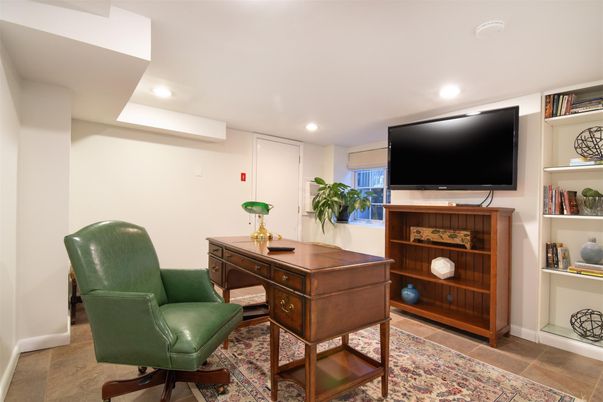 Home Office, Interior, Recessed Lighting
