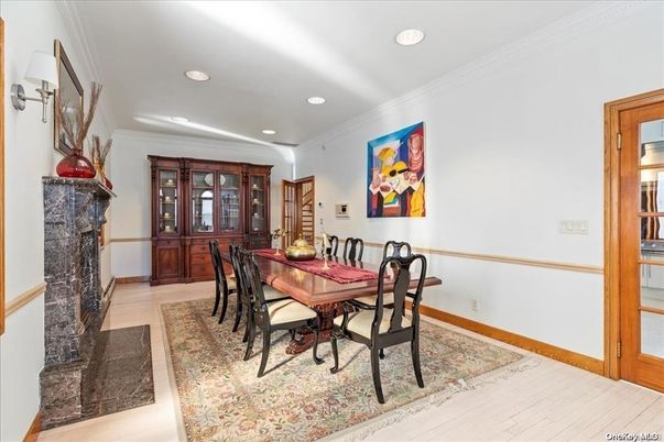 Dining room, Interior, Recessed Lighting
