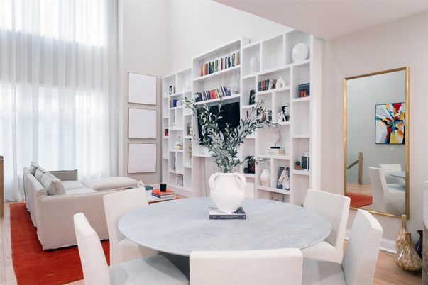 Dining room, Interior, Living room, Wood Texture Flooring