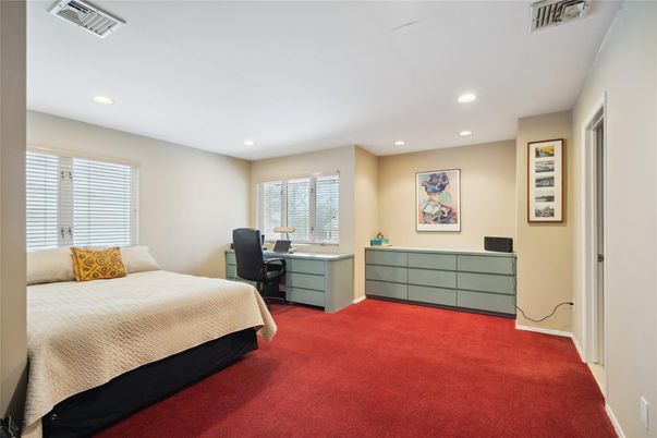 Bedroom, Home Office, Interior, Recessed Lighting