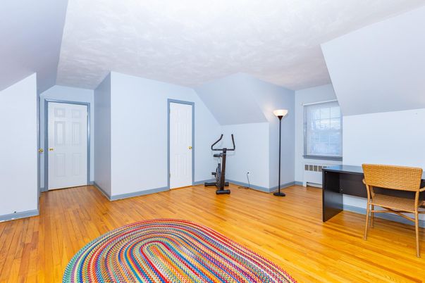 Fitness Equipment, Interior, Wood Texture Flooring