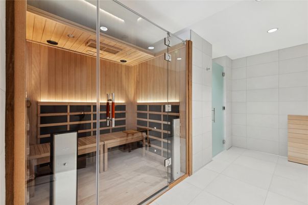Interior, Recessed Lighting, Sauna Room