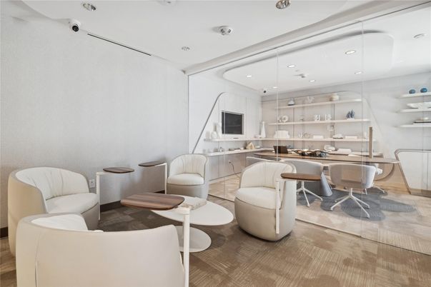 Dining room, Interior, Recessed Lighting