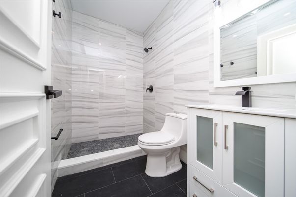 Bathroom, Glass Shower, Interior