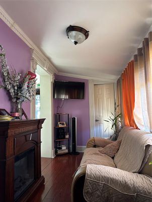 Bedroom, Fireplace, Interior, Wood Texture Flooring