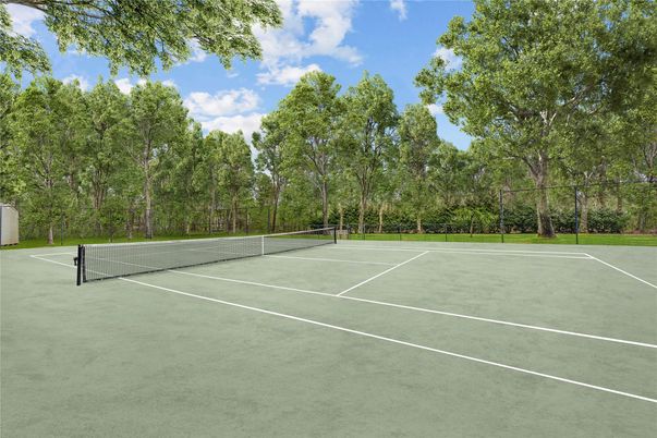 Exterior, Tennis Courts