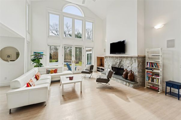 Fireplace, Interior, Living room, Wood Texture Flooring
