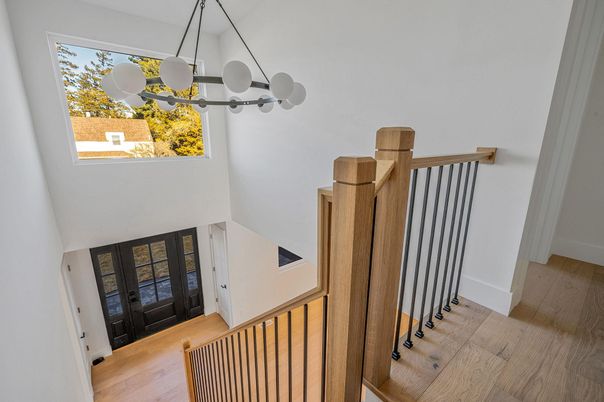 Interior, Pendant Lights, Wood Texture Flooring