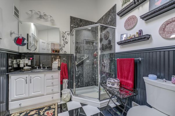 Bathroom, Glass Shower, Interior