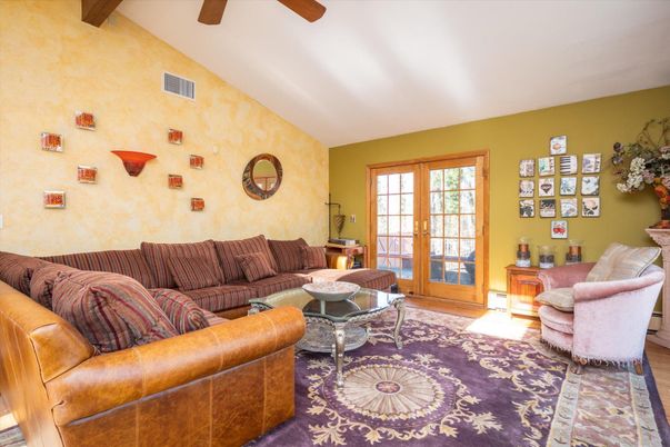 Interior, Living room, Wooden Beams, Wood Texture Flooring