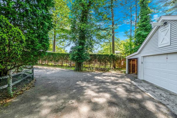 Backyard, Detached Garage, Exterior