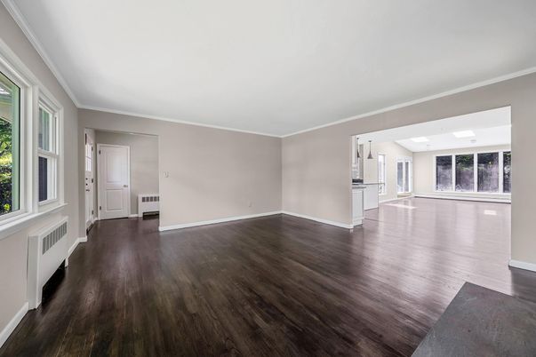 Empty room, Interior, Wood Texture Flooring