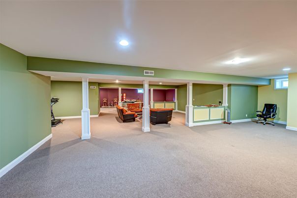 Fitness Equipment, Interior, Recessed Lighting