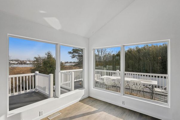 Interior, Sun Room, Wood Texture Flooring