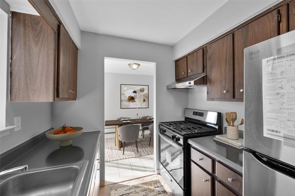 Dining room, Interior, Kitchen