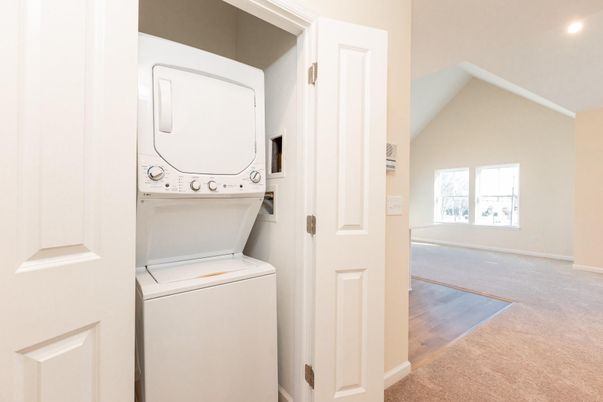 Interior, Recessed Lighting, Utility Closets, Washer, Wood Texture Flooring