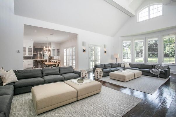 Dining room, Interior, Kitchen, Living room, Pendant Lights, Recessed Lighting, Wood Texture Flooring