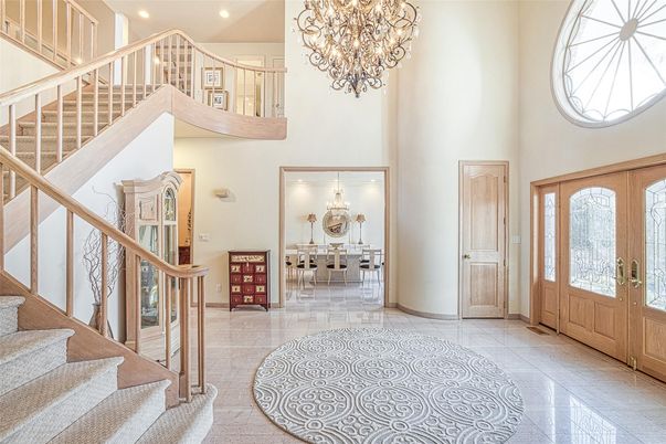 Chandelier, Interior, Recessed Lighting