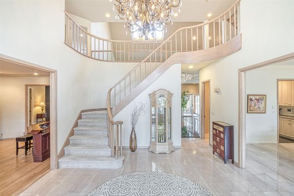Chandelier, Interior, Recessed Lighting