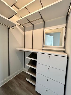 Interior, Walk-in Closets, Wood Texture Flooring
