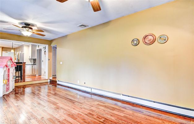 Empty room, Interior, Kitchen, Wood Texture Flooring