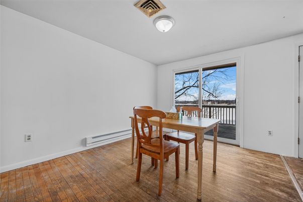Dining room, Interior, Wood Texture Flooring