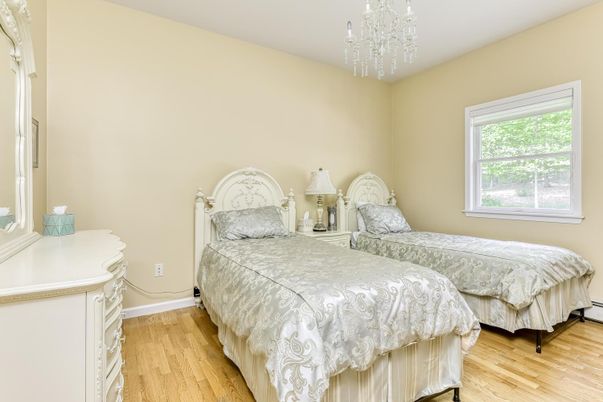Bedroom, Chandelier, Interior, Wood Texture Flooring