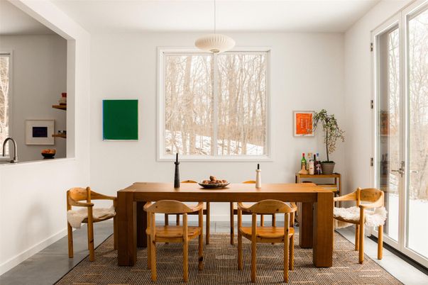 Dining room, Interior, Pendant Lights