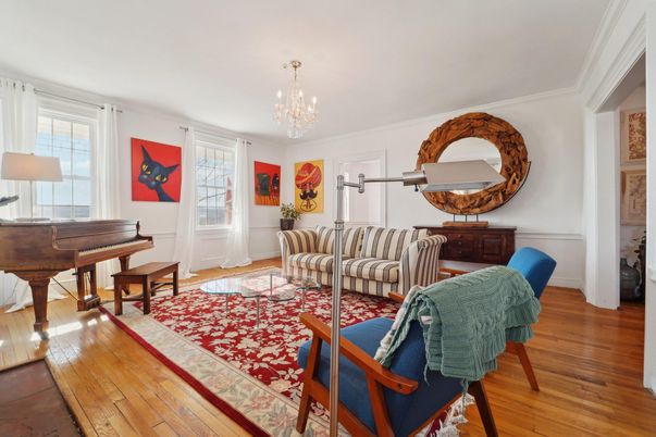 Chandelier, Interior, Living room, Piano, Wood Texture Flooring