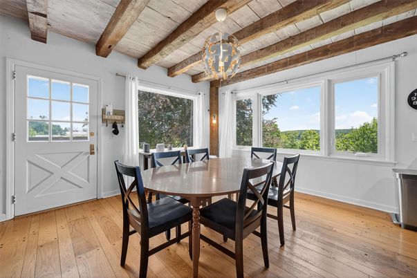 Dining room, Interior, Wooden Beams, Wooden Ceilings, Wood Texture Flooring