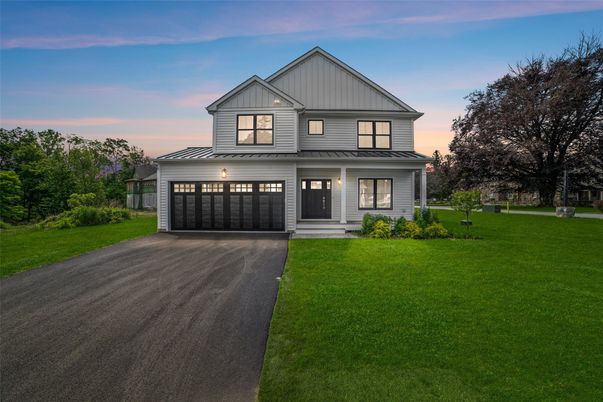 Attached, Exterior, Facade, Farmhouse